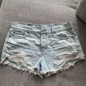 AE Tomgirl denim shorts size 10